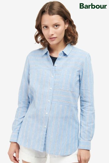 Barbour® Blue Beachfront Allure Striped Shirt (D99321) | £70