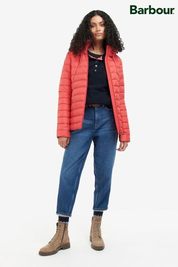 Barbour® Red Coraline Quilt Jacket (D99437) | £179