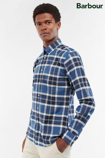 Barbour® Blue Tartan Lewis Check Shirt (D99866) | £65