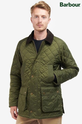 Barbour® Olive Green Ashby Quilt Jacket (D99875) | £199