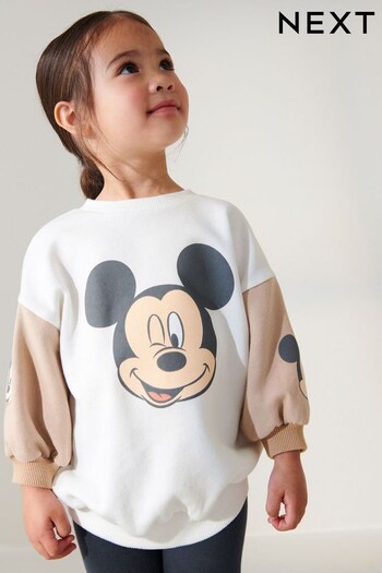 Mickey Mouse Disney Sweat Jumper and Heritage Leggings Set (3mths-7yrs) (D99919) | £19 - £23