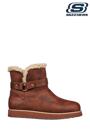 Skechers Brown Wide Fit Keepsake Boots (E00195) | £79