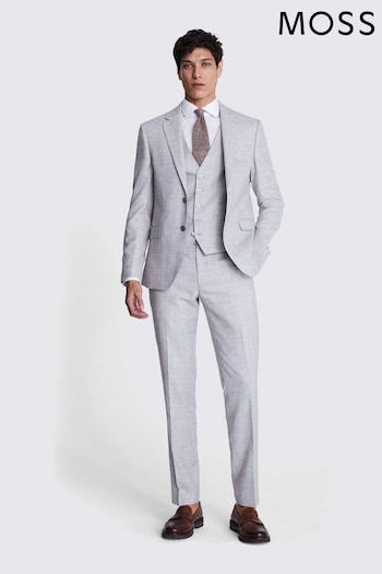 MOSS Slim Fit Grey Marl Jacket (E00336) | £179