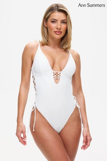 Ann Summers Miami Dreams White Swimsuit (E00371) | £38