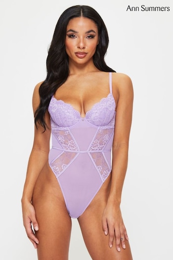 Ann Summers Purple Sexy Lace Planet Padded  bodies (E00387) | £35