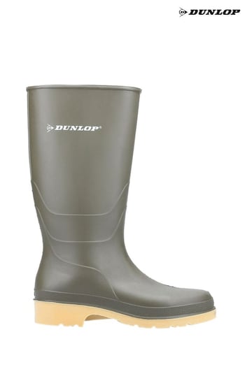 Dunlop Green Dulls Wellington chelsea Boots (E00505) | £21.50