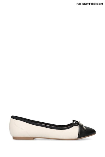 KG Kurt Geiger Mindy Ballerina Flat Shoes (E00700) | £69