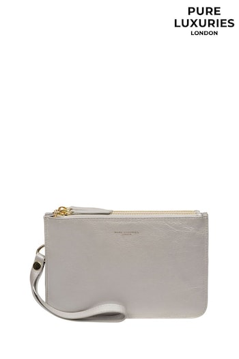 Pure Luxuries London Addison Nappa Leather Clutch Bag (E01048) | £39