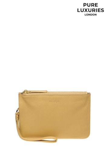 Pure Luxuries London Addison Nappa Leather Clutch Bag (E01054) | £39