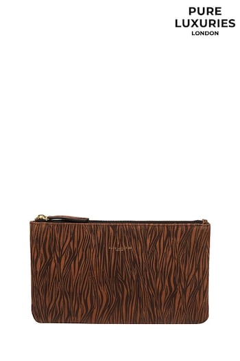 Pure Luxuries London Wilmslow Nappa Leather Clutch Bag (E01106) | £29