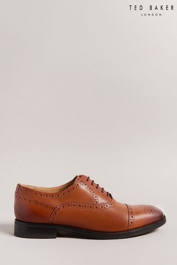 Ted Baker Tan Brown Core Arniie Formal Leather Shoes (E01170) | £110