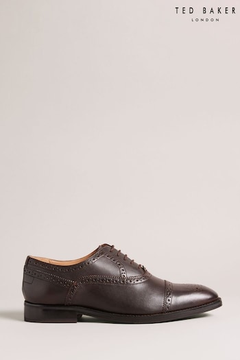 Ted Baker Arniie Core Formal Leather Brown Shoes (E01172) | £110