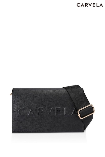 Carvela Frame Wallet X Body Black Bag (E01277) | £79