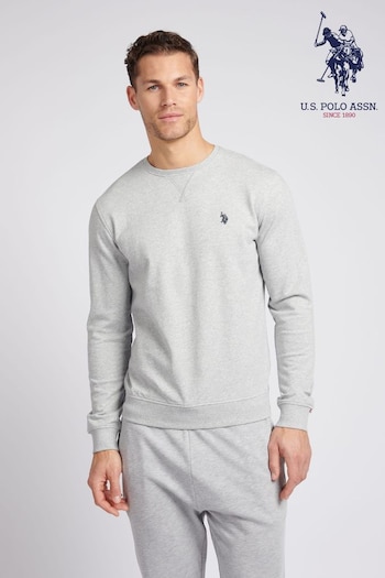 U.S. stripe Polo Assn. Mens Classic Fit Double Horsemen Sweatshirt (E01849) | £60