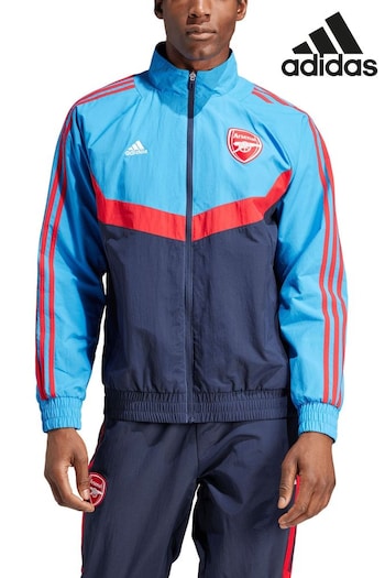 adidas Blue Arsenal Urban Purist Woven Jacket (E02373) | £70