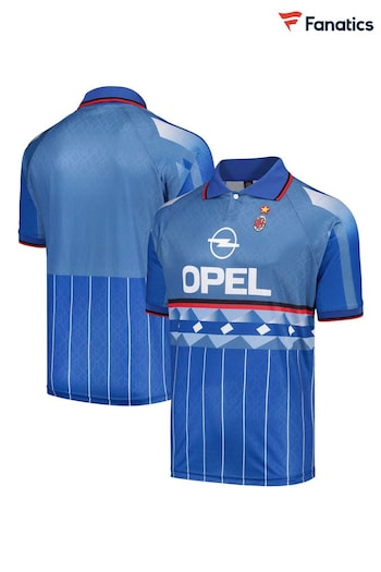 Fanatics Blue AC Milan 1996 Fourth Shirt (E02404) | £45