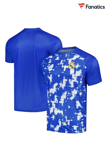 Fanatics Blue Real Madrid Polyester T-Shirt (E02416) | £35