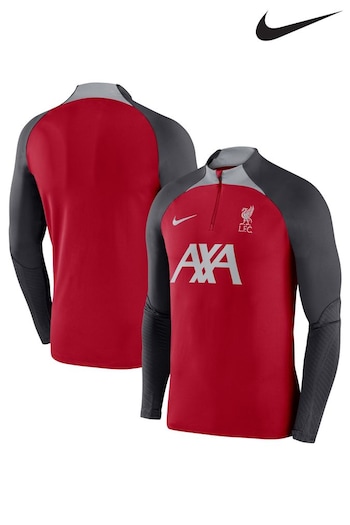 Nike Red Dri-FIT Liverpool Strike Drill Top (E02467) | £65