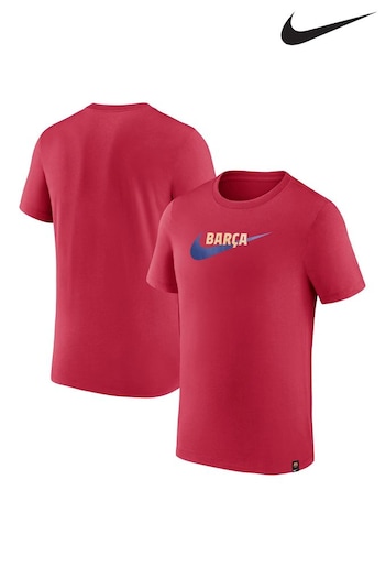 Nike Magista Red Dri-FIT Barcelona Swoosh T-Shirt (E02482) | £28
