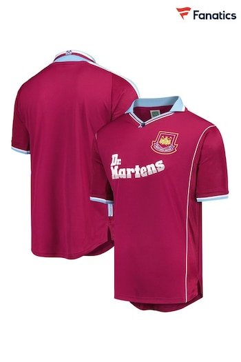 Fanatics Red West Ham United 2000 Neck Shirt (E02501) | £40