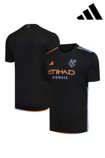 adidas Black New York City FC Away 2024 Shirt (E02504) | £80
