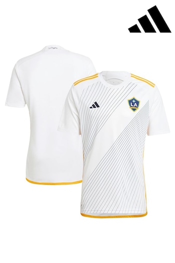 adidas White LA Galaxy Home 2024 Shirt (E02513) | £80