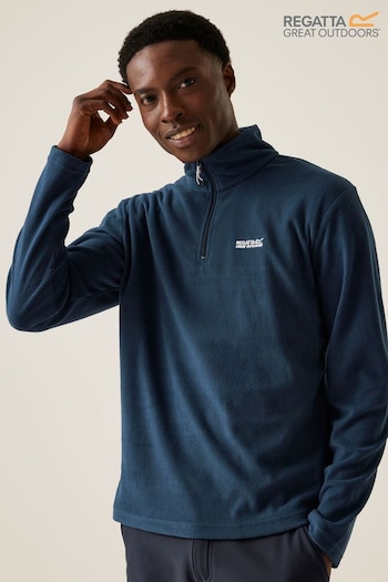 Regatta Blue Thompson Half Zip Fleece (E02576) | £19