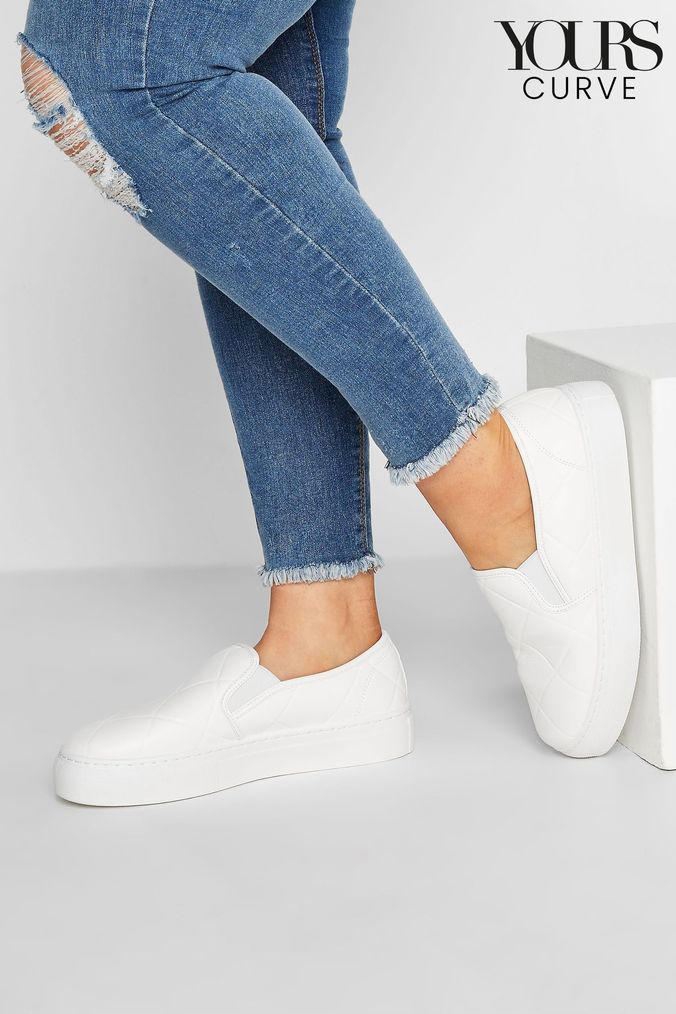 Next white shoes ladies shop
