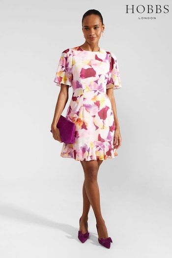 Hobbs Pink Iona Dress (E02899) | £129