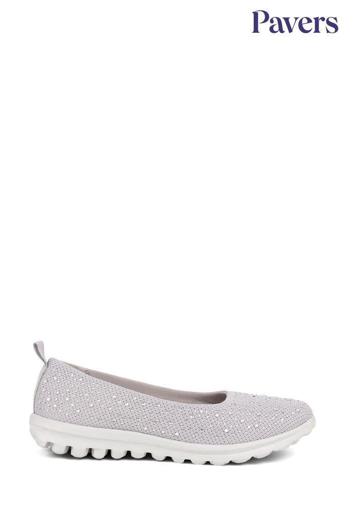 Grey Ballerinas Grey Ballerina Shoes Next UK