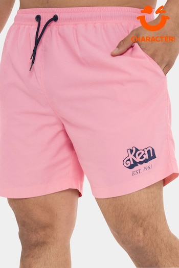Character Pink Barbie Ken Swim Leggings Shorts (E03094) | £28