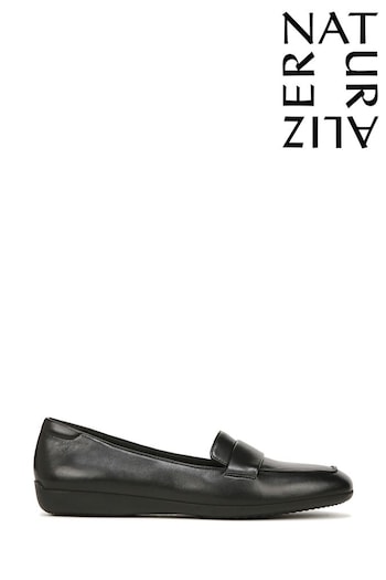 Naturalizer Genn-Flow Leather Black Slip-Ons (E03152) | £110
