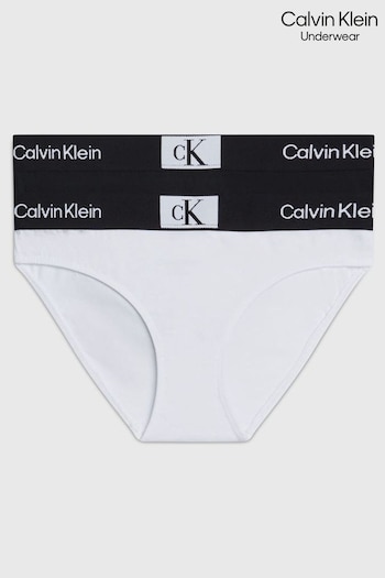 Calvin Mixed Klein Pink Underwear Bikini Briefs 2 Pack (E03206) | £23