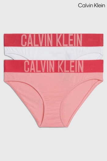 Calvin Klein Pink Underwear Bikini Briefs 2 Pack (E03211) | £23