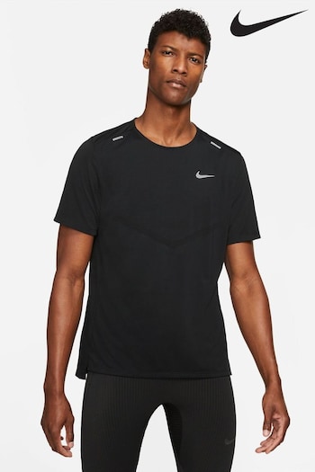 Nike Black Rise Running T-Shirt (E03259) | £40