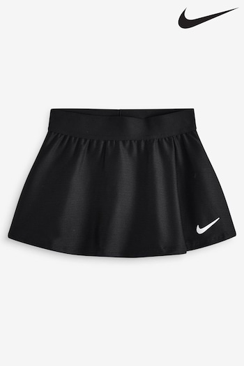 nike treatment Black DriFIT Court Victory Tennis Skirt (E03699) | £33