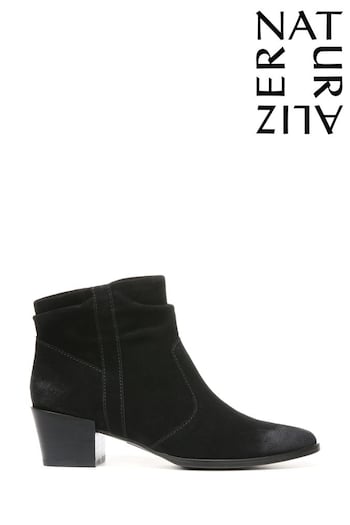 Naturalizer Gina Ankle Black blancas Boots (E03840) | £150