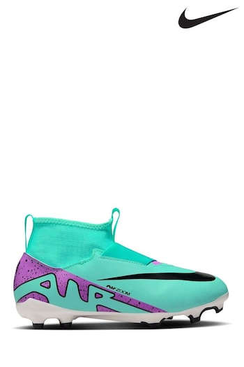 Nike Green Jr. Mercurial Superfly Academy Multi Ground Football Boots Sandal (E03963) | £70