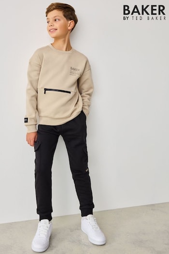 Baker by Ted Baker Sweatshirt and Cargo Joggers Set (E04375) | £35 - £42