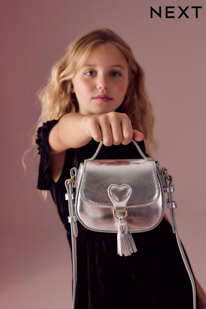 Next silver bag on sale