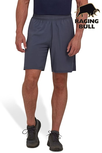 Raging Bull Grey Performance Shorts bandana-print (E04585) | £34