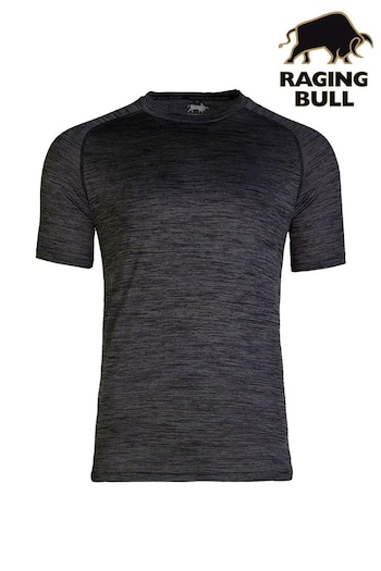 Raging Bull Grey Performance T-Shirt (E04586) | £27 - £29
