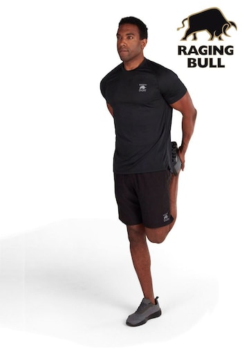 Raging Bull Performance Black T-Shirt (E04589) | £27 - £29