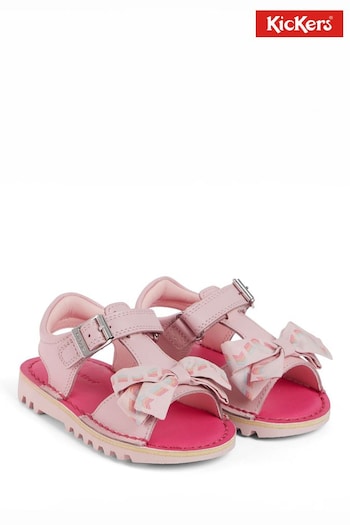 Kickers Pink Kick Sandals (E04599) | £45