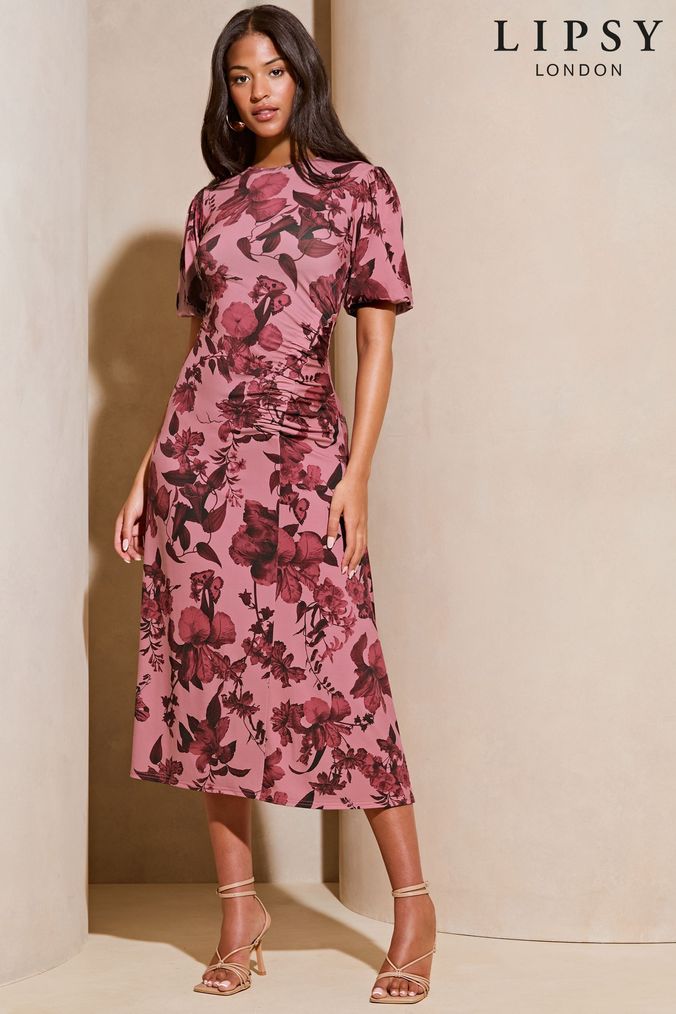 Hobbs black and pink dress store