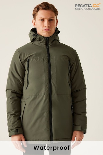 Regatta Green Larrick II Lightweight Waterproof Jacket (E04852) | £70