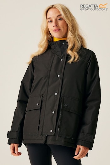 Regatta Black Orla Mid Length Jacket (E04978) | £91