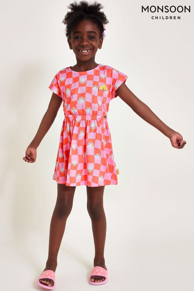 Monsoon check dress shop