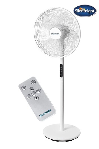 Silentnight White Home Electrics Airmax 1800 Oscillating Stand Fan (E05464) | £49