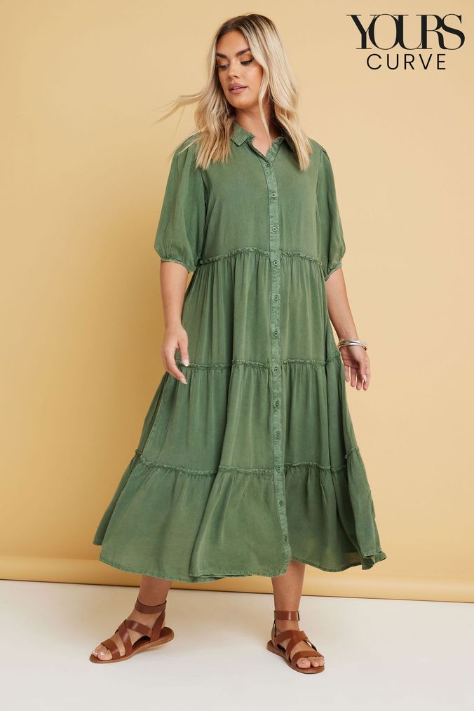 Next green shirt dress cheap